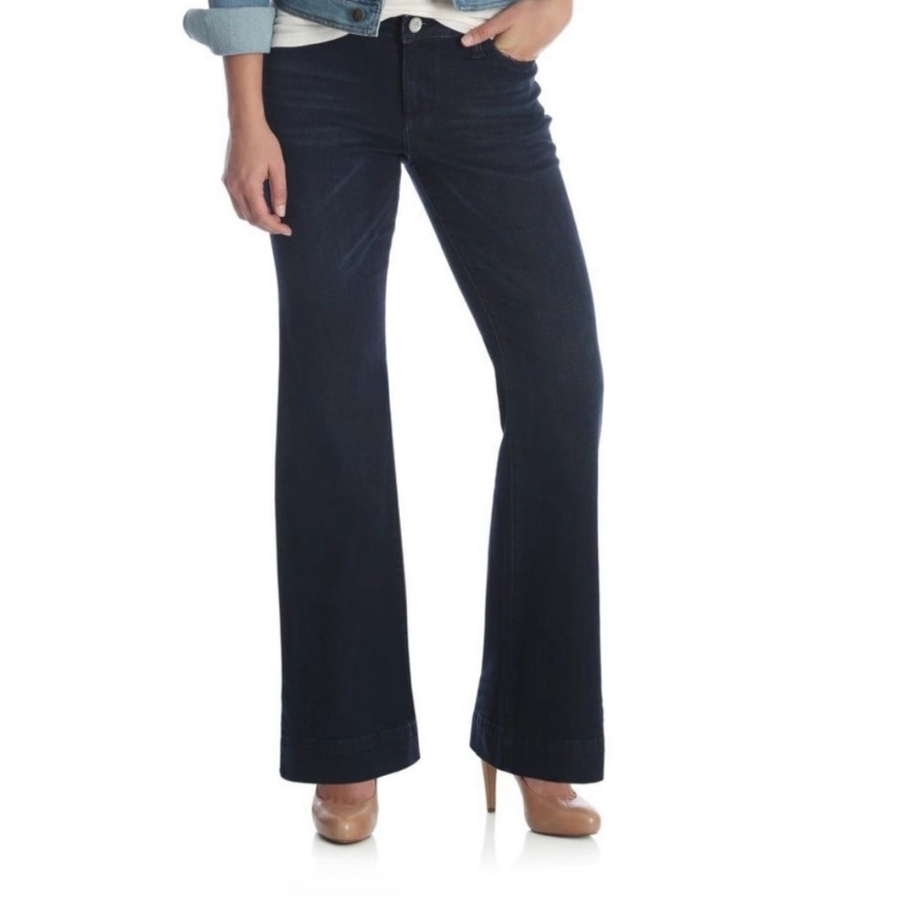 Wrangler Retro Mae Mid Rise Wide Leg Trouser Women's Jeans NWT